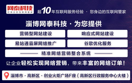桓臺網(wǎng)站制作優(yōu)選 淄博網(wǎng)泰科技，專業(yè)服務與在線咨詢助力企業(yè)發(fā)展